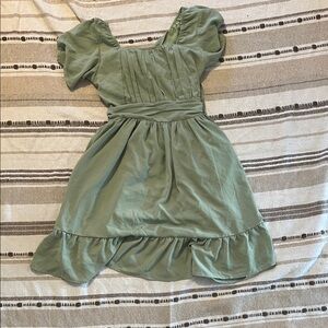 Amazon Kids Dress in Soft Green